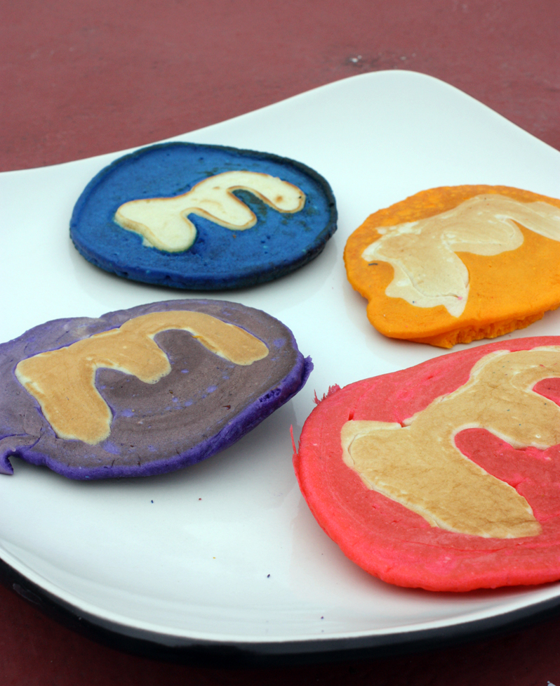 M&amp;M Pancakes | BS' in the Kitchen
