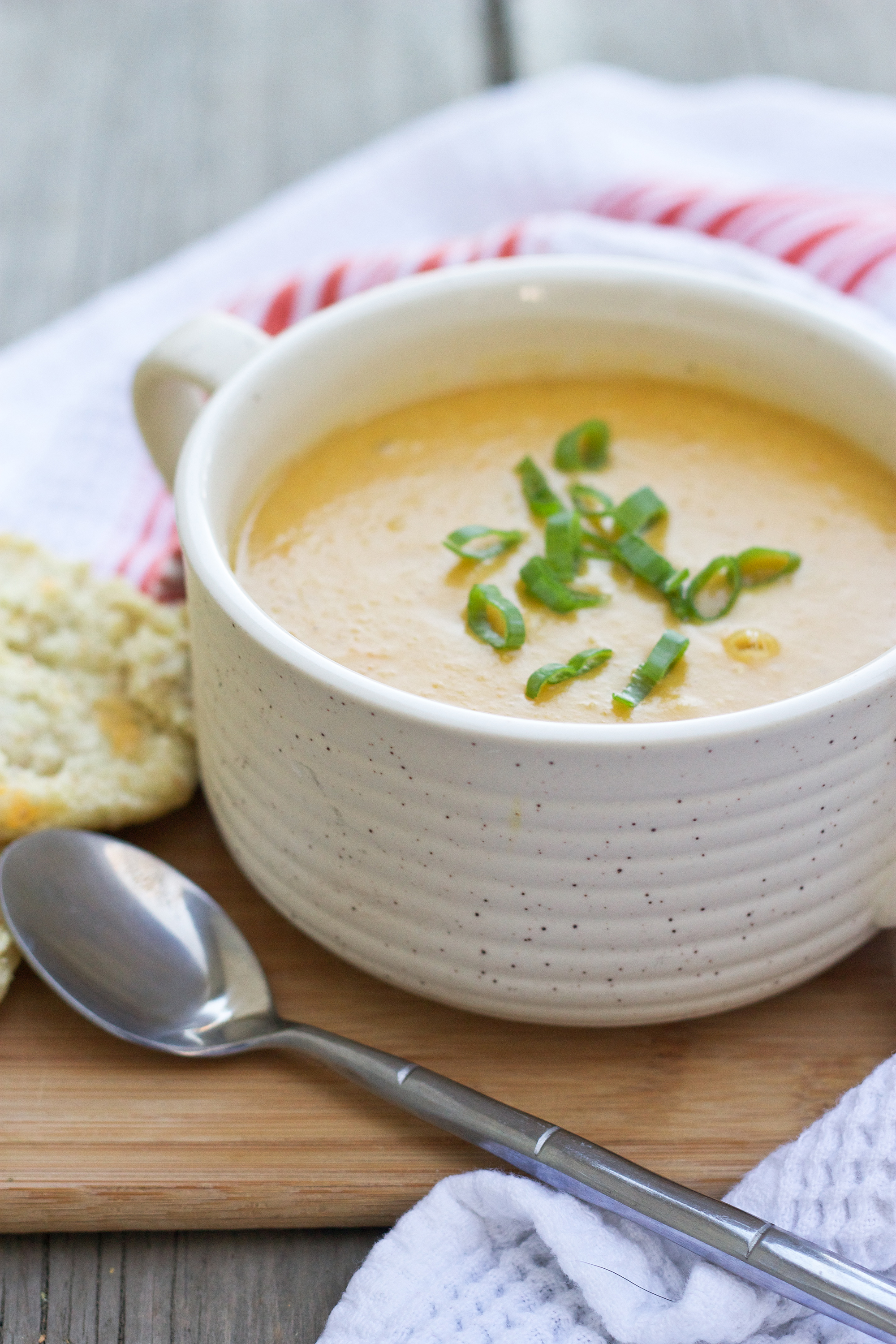 Red Lentil Carrot Soup with Whole Wheat Cheddar Dill Biscuits | BS' in ...